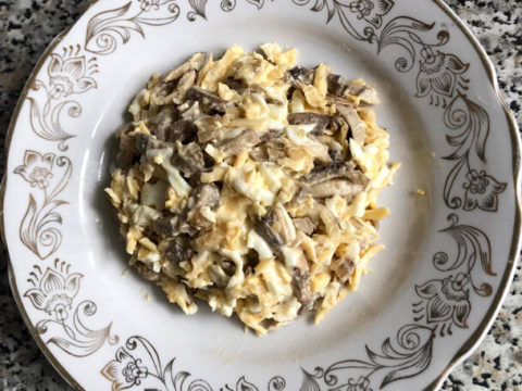 Салат «Грибной»