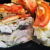 Курино-капустная запеканка