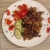 Куриная печёнка с грибами: быстрый рецепт для обеда или ужина