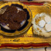 Драники из чёрной картошки